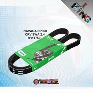 LUCAS FAN BELT FOR HONDA CRV SWA 2.4 7PK17502/CRV S9A 7PK1732/CRV SWA 2.0 7PK2061/CRV TOA 2.0 6PK207