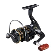 TaffSPORT GHOTDA Reel Pancing Spinning Fishing 5.2:1 Ball Bearing 13 - BK4000 - Gun Black