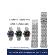 Stainless Steel Watch Strap for TIMEX Q Series TW2T80700 2U60900 Stainless Steel Watch Chain