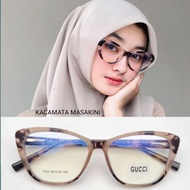 Cat eye glasses, women's glasses, anti-radiation lenses, bluray lenses, photochromic lenses, BLUCROM