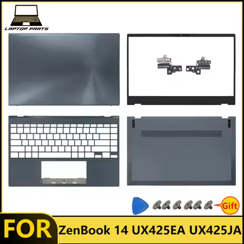 NEW For ZenBook 14 UX425EA UX425JA Laptop LCD Back Cover/Front Bezel/LCD Bezel/Upper Palmrest/Bottom