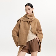 DESIGNICE | เสื้อโค้ทวูลสัตว์ CameL สำหรับผู้หญิง