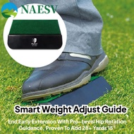 NAESV Golf Swing Trainer, Practice Swing Posture Corrector Golf Weight Shift Trainer, Enhance Stabil