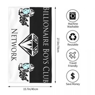 Billionaire Boys Club logo (6) Absorbent Towel Square Towel Face Towel Head Bath Running Fitness Yog