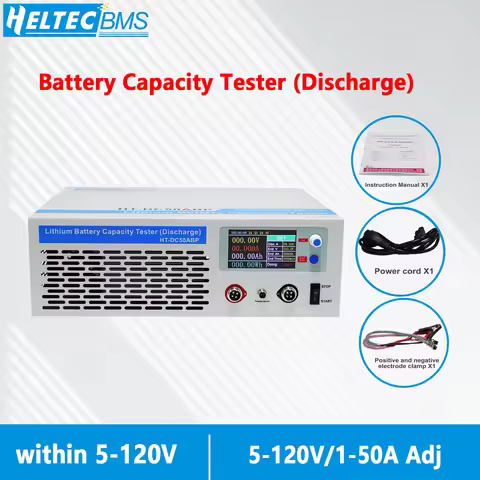 Whole group 5-120V Battery Capacity Tester Charge/Discharge 1-50A aging test for Lead-acid/Ni-MH/LiF