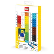 LEGO 樂高創意組裝文具尺(15-30公分)(附人偶)