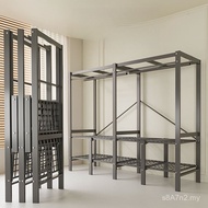 Durable Strong Installation Household Wardrobe Bedroom Simple Storage Wardrobe Steel Frame Rent-Free