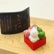 🇯🇵2021 絕版✨日式點心 三色米菓盒 🍡和菓子& 白玉 小湯圓 芭菲 🍨 吊飾 掛飾 鎖匙扣 扭蛋 擺件 擺設✨日本景品 t-arts  妖怪麻糬 收藏 珍藏 盲盒 迷你 食物 公仔 中古 扭蛋 