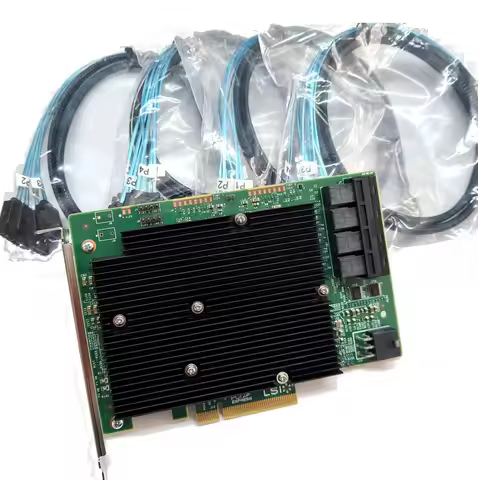 LSI 9300-16i SAS HBA Controller 12Gb PCIe x8 IT Mode Broadcom TrueNAS ZFS Compatible