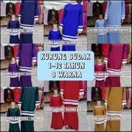 [6M-Dewasa]  Baju Kurung  Sedondon Budak Perempuan Raya 2024 Kurung Moden Kanak2 Bayi Baby Girl Murah Blue Maroon Purple
