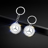 Car diamond crystal keychain, keychain holder, Mercedes Benz accessories W203, W204, W205, W210, W21