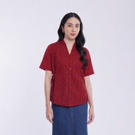 Momelca Amelia Embroidery Top - Women's Blouse Top