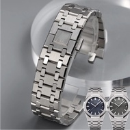 QAZWS สำหรับ AP 15400 Audemars Piguet Royak GA2100สาย2110 26มม. เกรดสูงนาฬิกาข้อมือสำหรับผู้ชายสแตนเ