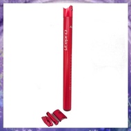 [r3jylk02.vn]  Folding Bike Seat Post Bike Seat Post Ultra-Light Bike Seat Post Red