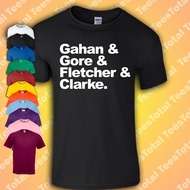Gahan & Gore & Fletcher & Clarke T-Shirt Depeche Mode | 2023 | Synth
