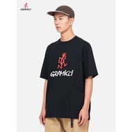 Gramic Men's Versatile Cotton Creative Printed T-shirt Round Neck Casual Loose Short Sleeve