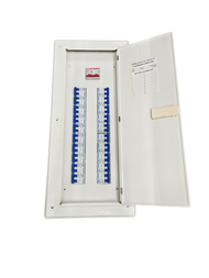 Panel Board 100A 2Pole Main Himel with Miniature Circuit Breaker 20 Branches 2 Pole Royu Branches