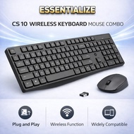 HP Wireless Keyboard and Mouse Combo CS10 Black/White