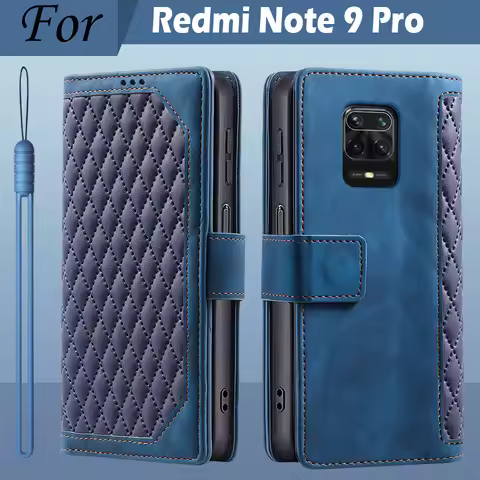 For Xiaomi Redmi Note 9 Pro Case Magentic Flip Wallet Book Phone Case For Redmi Note 9 Pro Cover Fun