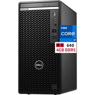 5000 Optiplex Tower Computer, Intel i7-12700K, 32GB RAM, 1TB NVMe SSD, AMD Radeon RX640 4GB, Mini-Di