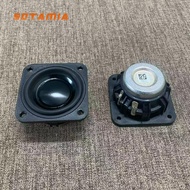 SOTAMIA 2pcs 2 Inch Mini Full Range Speaker 4 Ohm 15W Anodized Aluminum Basin Portable Loudspeaker D