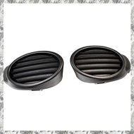 [I O J E] Black Car Front Bumper Fog Light Lamp Cover Grille Bezel CP9Z17B814A CP9Z17B814B Fit for  