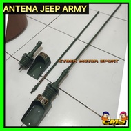 Antena jeep universal offroad overland army . antena mobil ht radiojim