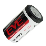 EVE ER34615 SPC1550 3.6V Lithium Battery Sub-battery Plug Power Battries 34615