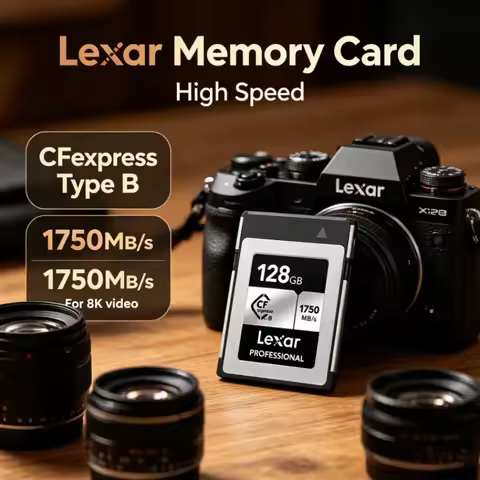 Lexar CFexpress Type B Memory Card 128GB 256GB 512GB CF express Type B Card Read 1750MB/s Storage Ca