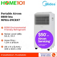 Midea Portable Aircon 8800BTU MPHA-09CRN7