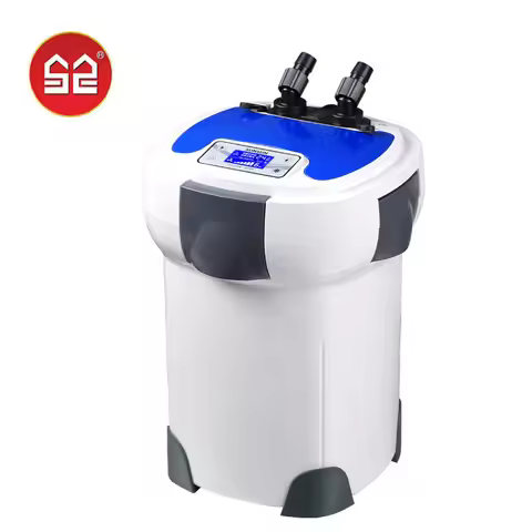 3000L/h SUNSUN HW-3000 LCD Display 4-Stage Frequency conversion external filter aquarium cylinder fi