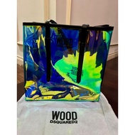 LIMITED EDITION DSquared2 Wood Tote Bag