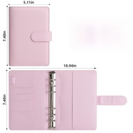 Adult Foreign Currency Storage Book Loose Leaf Cash Storage Bag Money Holding Notebook Pouch Leather