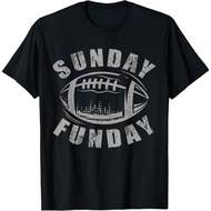 Sunday Funday Football Lover Adult T-Shirt Fashion T-Shirt Tops for Boys Girls Distro Age 1 2 3 4 5 
