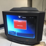 TV tabung Sony Trinitron 21 inchi BEKAS