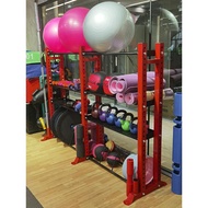 KY-6/Gym Storage Rack Balance Ball Gym Place Exercise Equipment Dumbbell Table Tennis Rackets RXXP