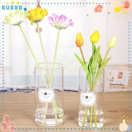 SUSSG Cylinder Vases Flower Hydroponic Candle Holder Cup Decoration Home Flower Pot
