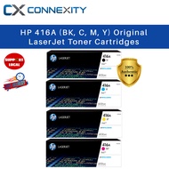 HP 416A Original LaserJet Toner Cartridge HP 416A Black HP 416A Cyan HP 416A Yellow HP 416A Magenta 