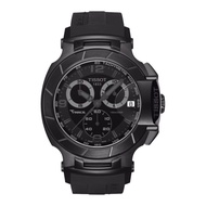 ORIGINAL TISSOT T-Race Chronograph Black Dial Men's Watch T048.417.37.057.00 (FREE ENGRAVE NAME)