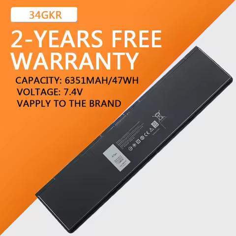 34GKR Laptop Battery For DELL Latitude E7420 E7440 E7450 3RNFD V8XN3 G95J5 0909H5 0G95J5 5K1GW