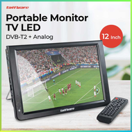 BEST SELLER Taffware Portable Monitor TV LED Color 12 Inch DVB-T2 + Analog / Monitor TV LEDPortable