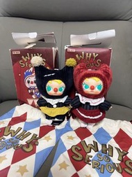 Pop mart 泡泡瑪特 萬聖節毛絨糖膠掛件公仔