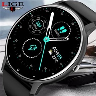 LIGE Smart Watch Men Full Touch Screen Sport Fitness Watch IP67 Waterproof Bluetooth SmartWatch For Android And Ios