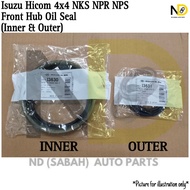 ISUZU HICOM 4X4 NKS NPR NPS FRONT HUB OIL SEAL (INNER & OUTER ) 8-94440-904-0 / 8-94459-416-0