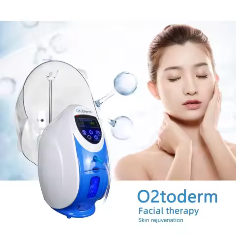 O2toderm oxygen Facial Machine Oxgen Jet Peel Dome Masks Oxygen Facial Machine Rejuvenation Oxygen T