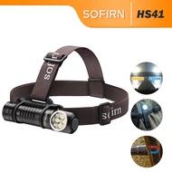SOFIRN HS41 5000K 4000 Lumens Rechargeable Headlights USB C right angle Headlights Powerful 21700 Li