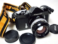 Nikon Nikomat FTN 黑機身 + Nikon Nikkor-S.C Auto 50mm f1.4