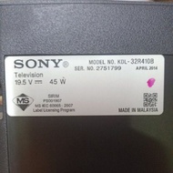 KDL-32R410B SONY 32" 🌈