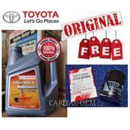 TOYOTA ENGINE OIL 10W40  SEMI SYNTHETIC
