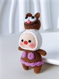 手工編織小豬豬系列-海綿寶寶Sandy